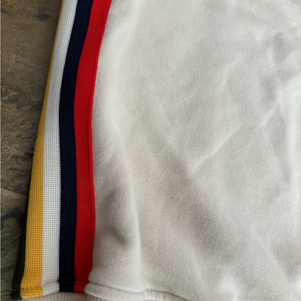 Evereve Cream Sleeveless Top with Multicolor Stripes - Picture 5 of 8